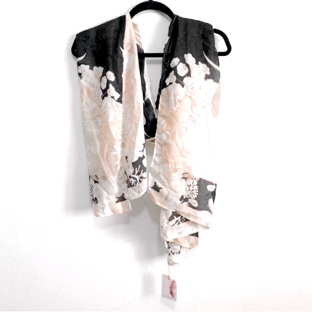 Jessica Simpson Floral Print Scarf